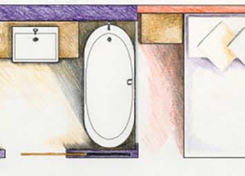 bathroom floor plans