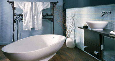 Japanese styled bathroom