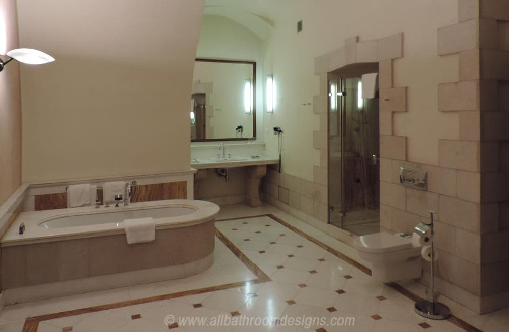 master bathroom suite