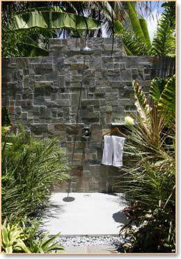 outdoor shower design
