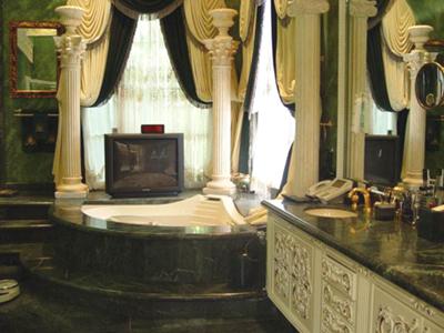 Rich Marbled Bathroom